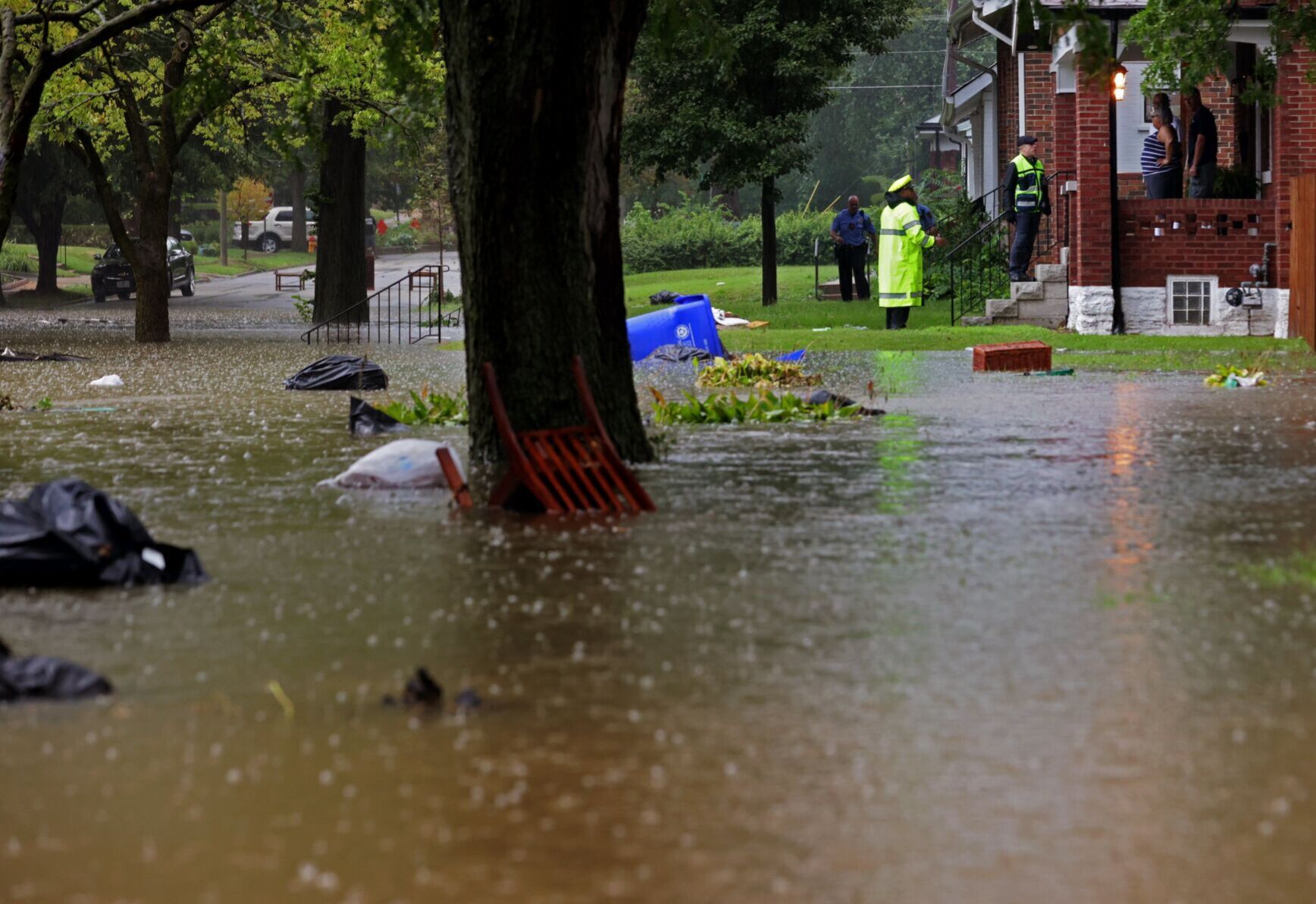 Afternoon showers added to area flooding woes
